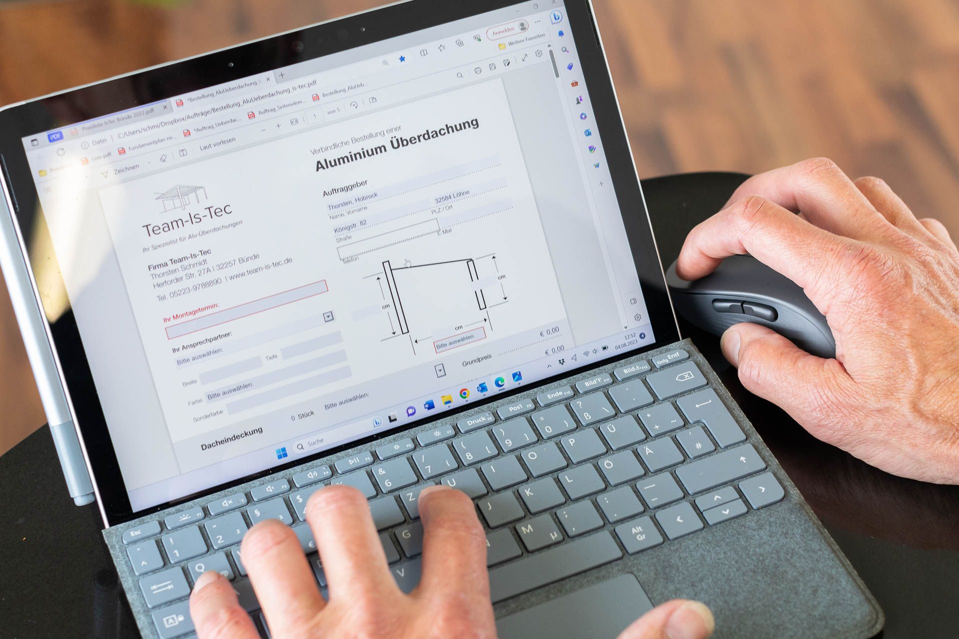 Homestory Familie Müller – Schritt 3